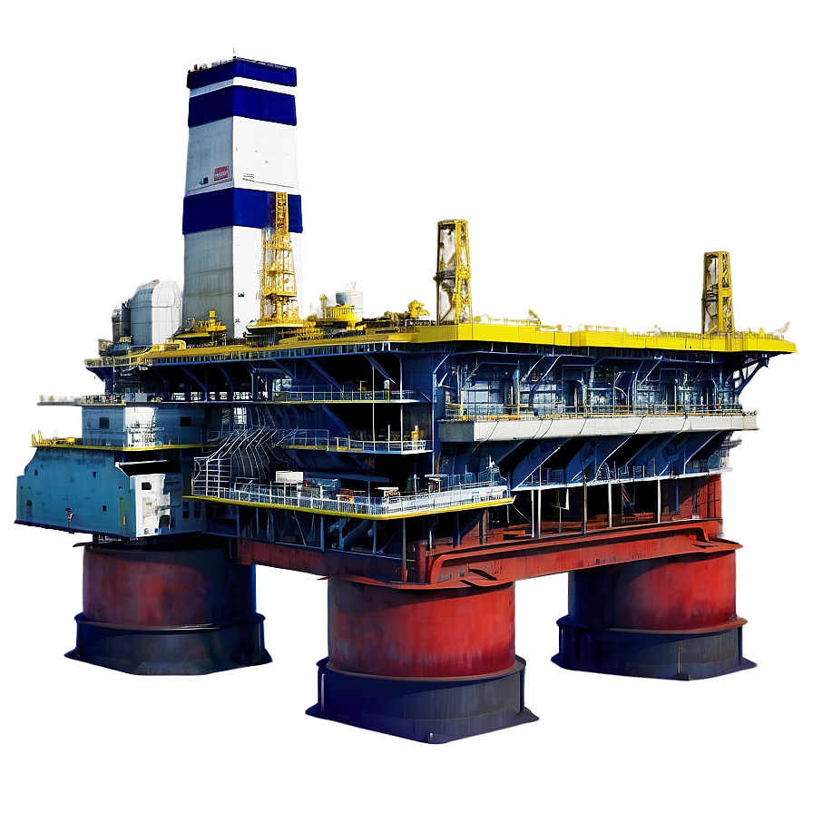 Deep Ocean Oil Rig Png 61 PNG image