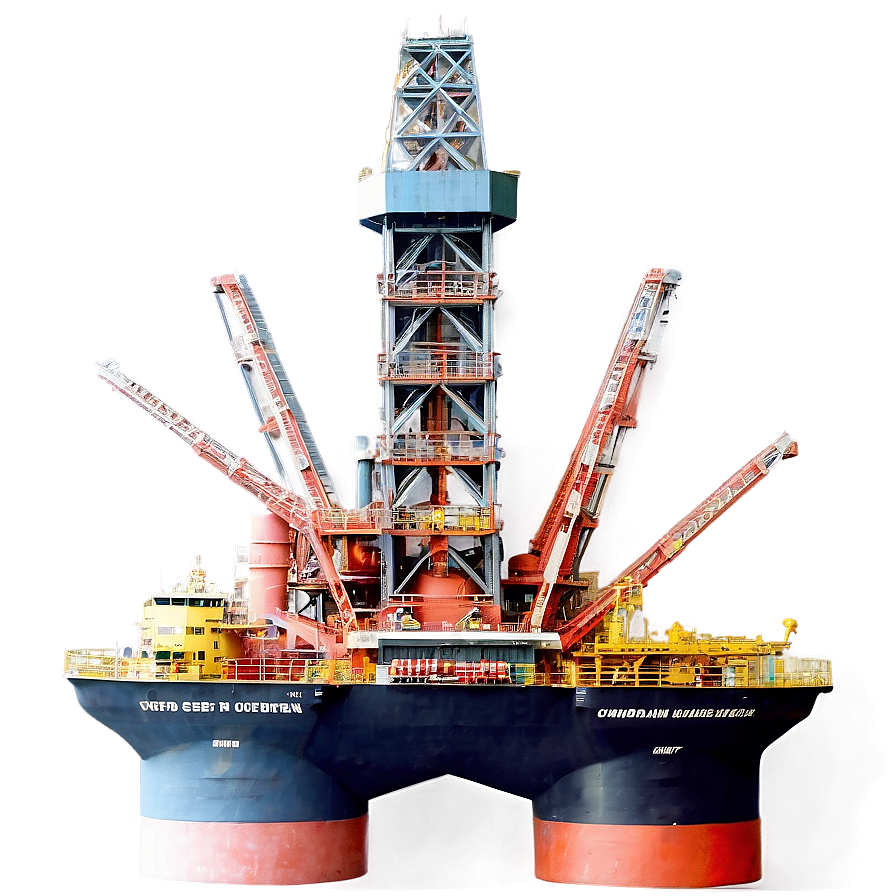 Deep Sea Oil Rig Png 7 PNG image