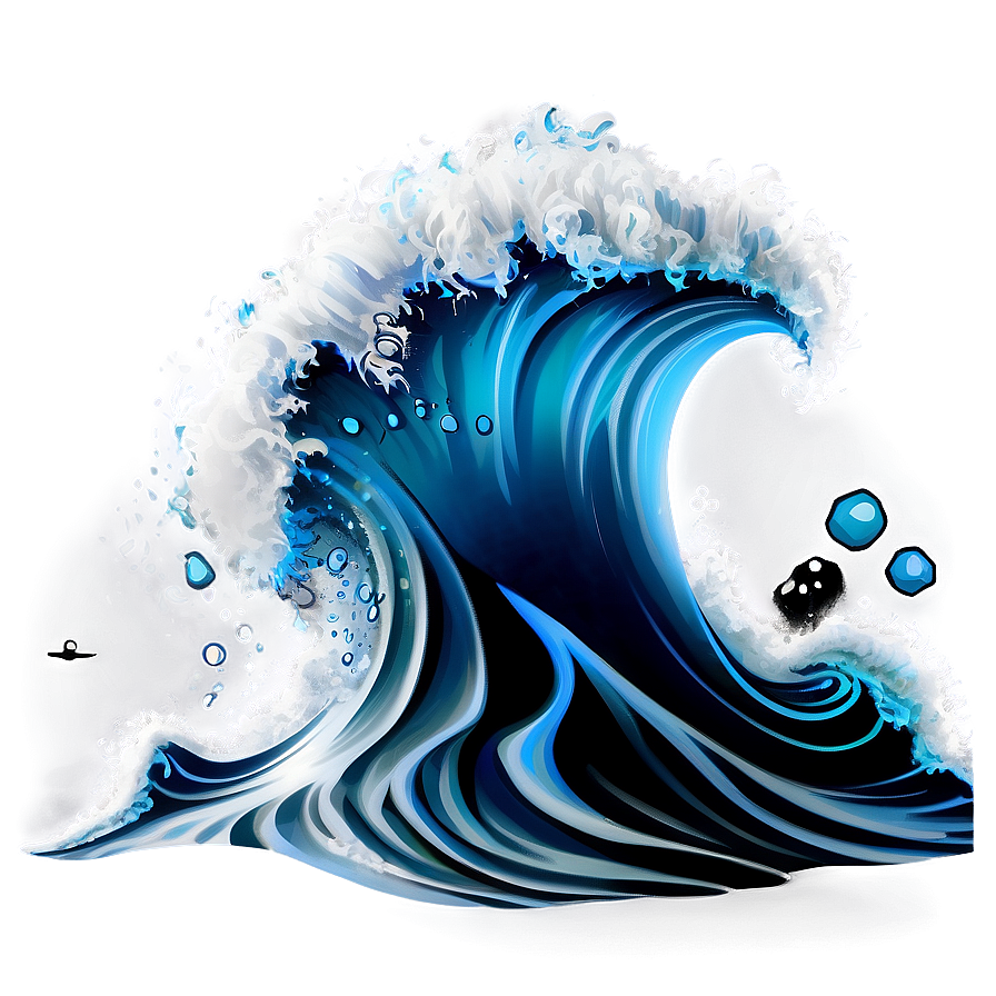 Deep Sea Waves Png 2 PNG image