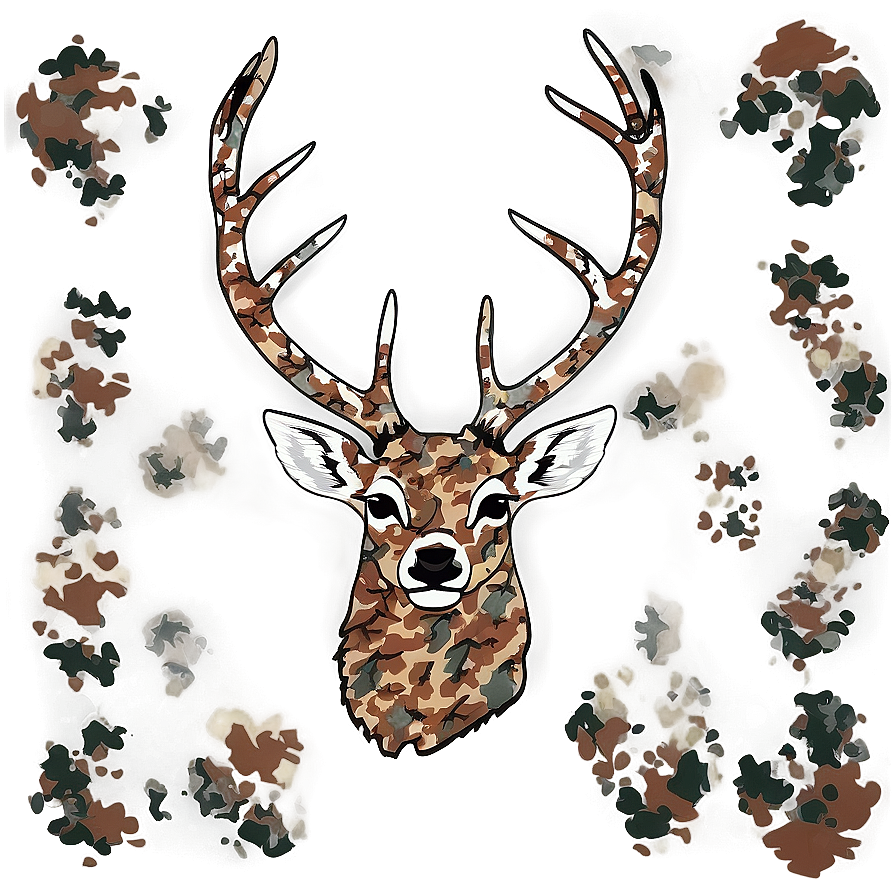 Deer Camouflage Pattern Png 38 PNG image