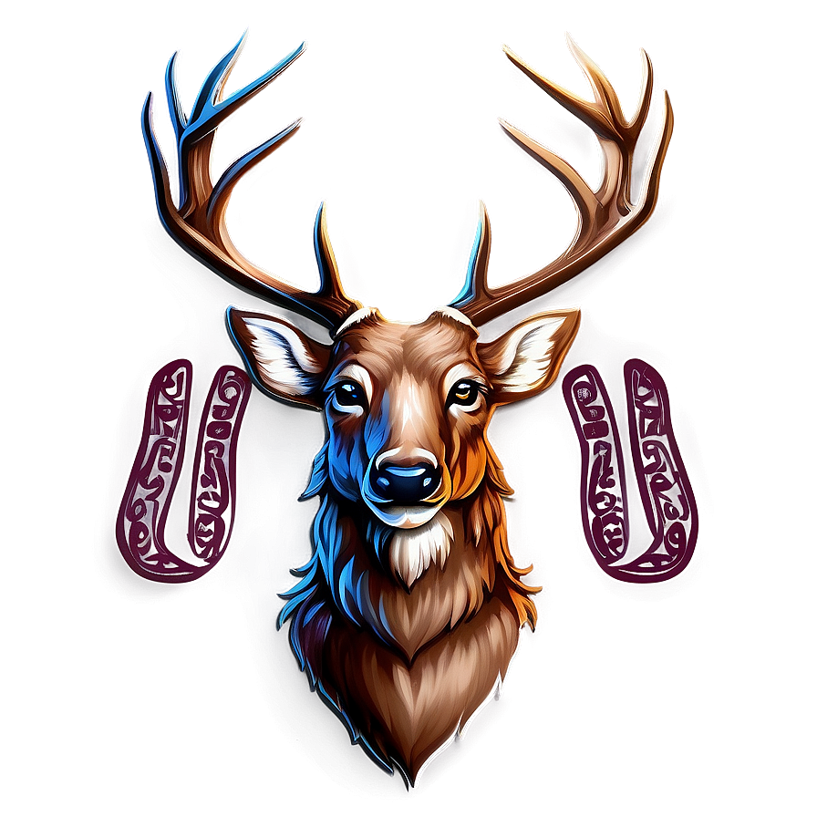 Deer Head Logo Png 12 PNG image