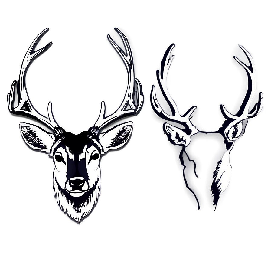 Deer Head Outline Png Hfj12 PNG image