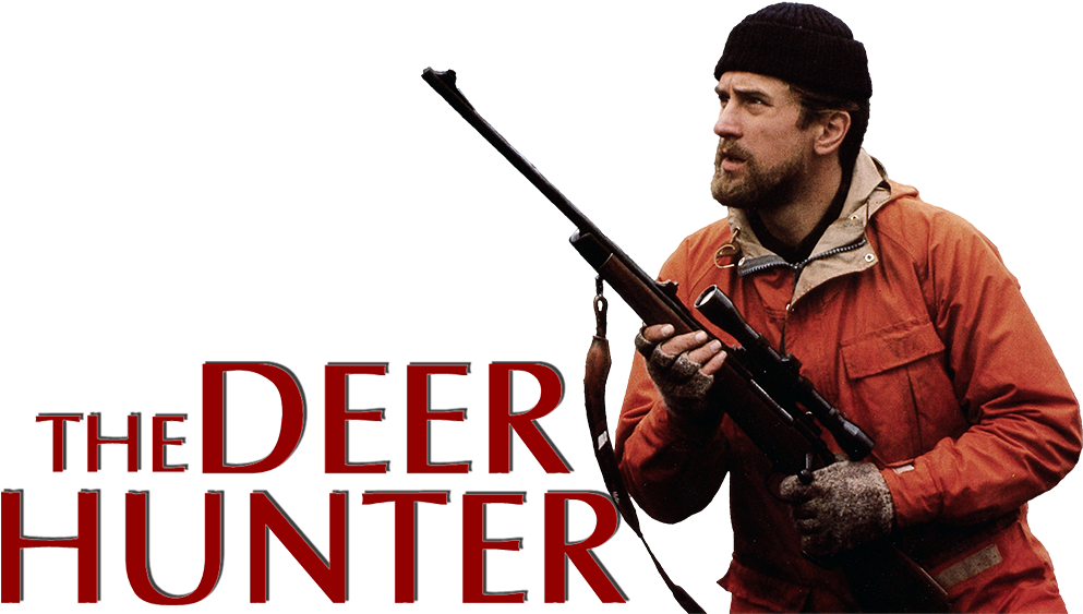 Deer Hunter Movie Character With Rifle PNG image