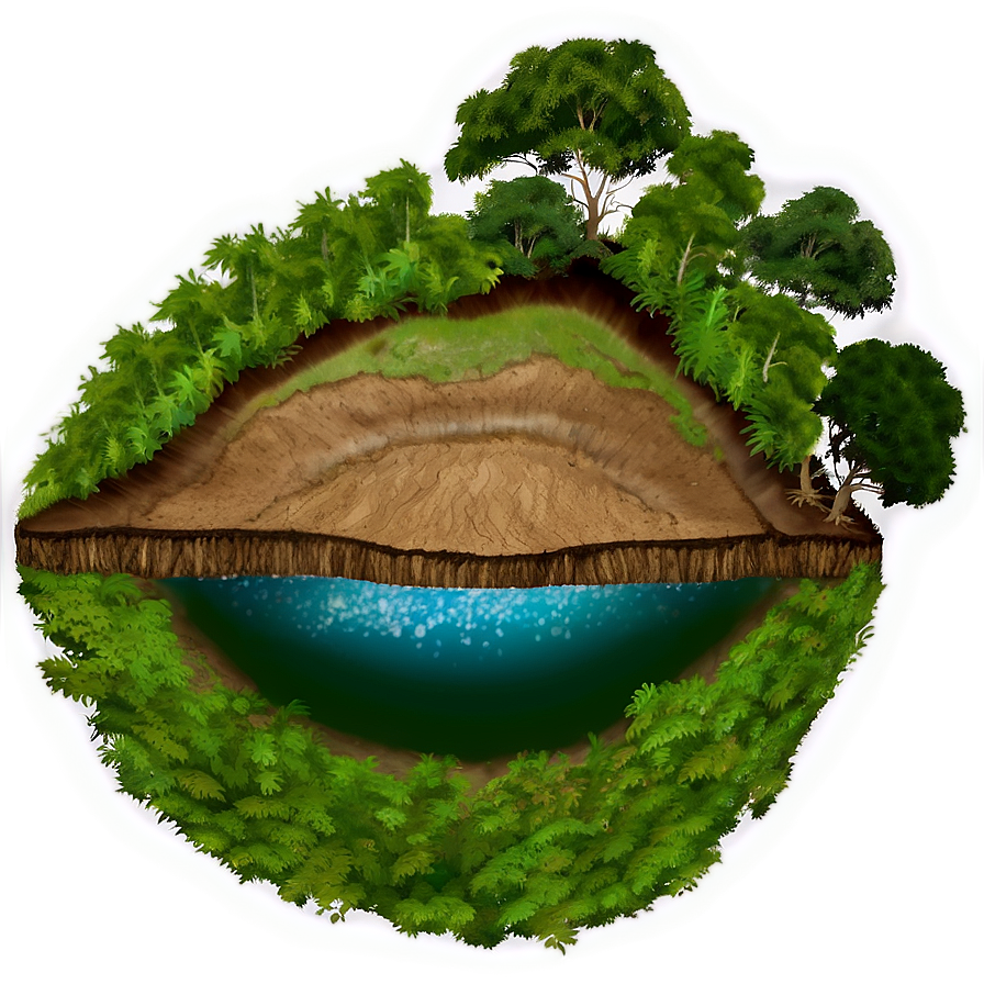 Deforestation And Water Cycle Disruption Png 75 PNG image