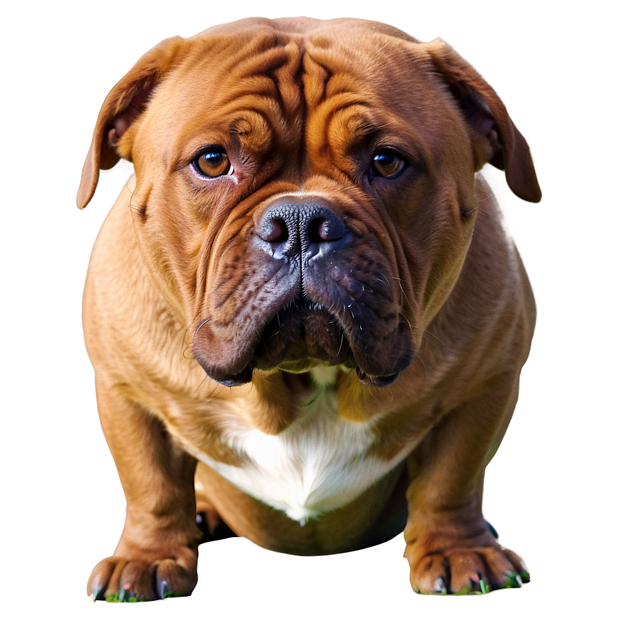 Dejected Dogue De Bordeaux Png 06292024 PNG image