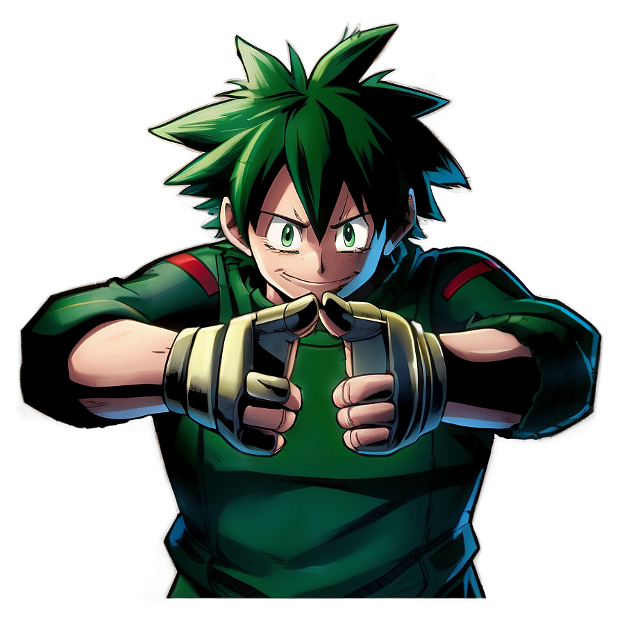 Deku Emotional Moment Png Rfr PNG image