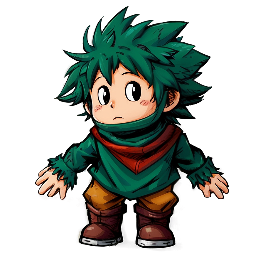 Deku Full Cowl Png 05062024 PNG Image