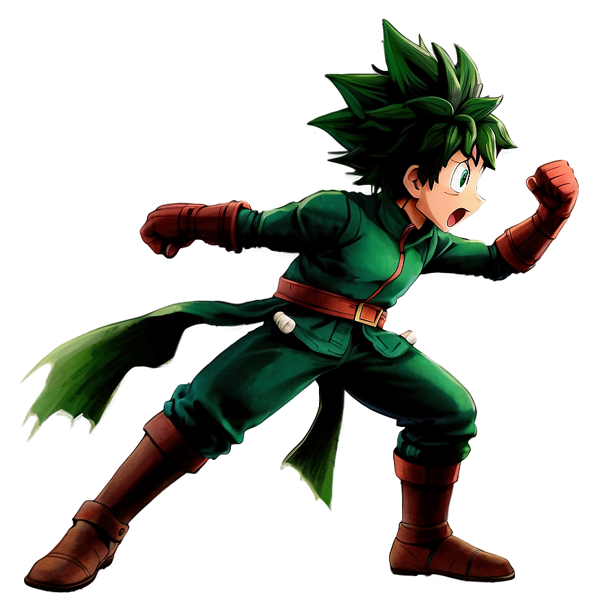 Deku Mid Battle Png Ycr PNG image