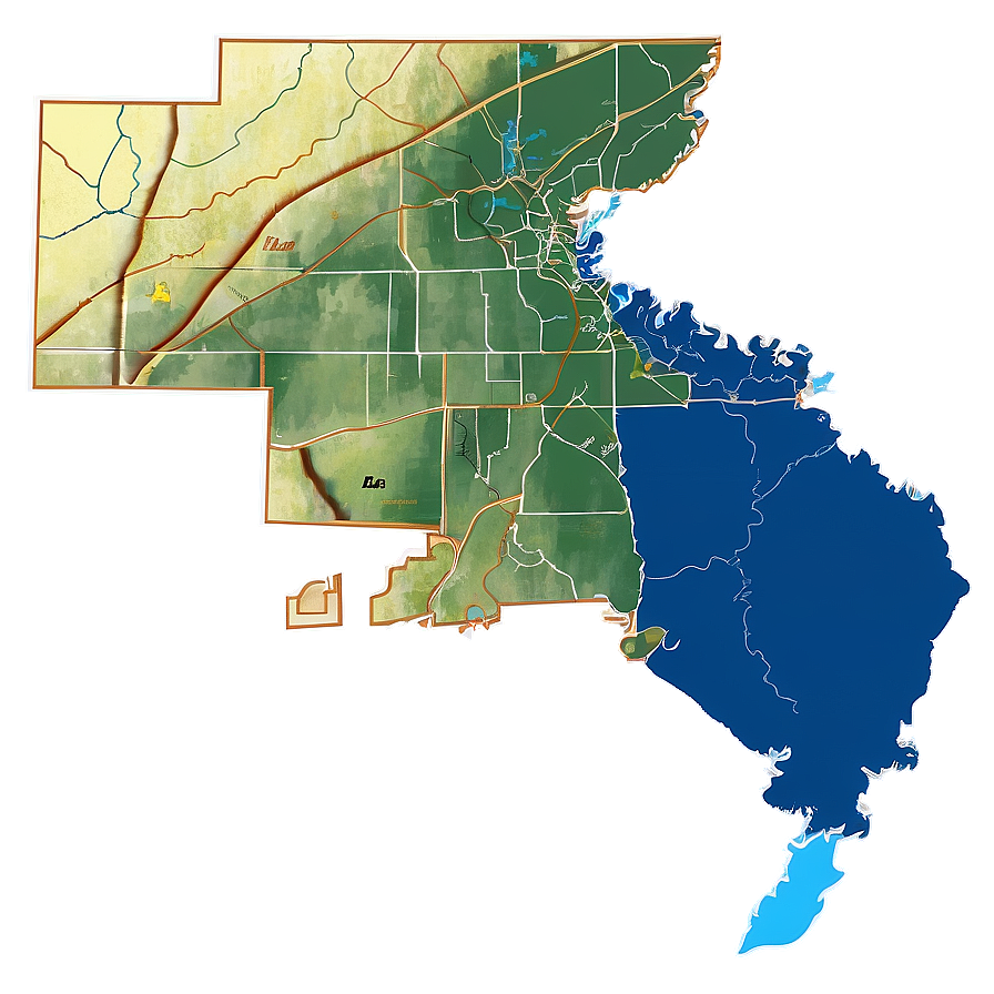 Delaware Map Png 06202024 PNG image