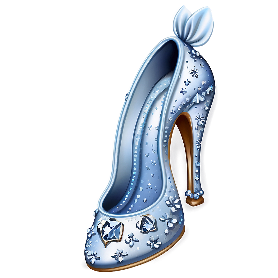 Delicate Cinderella Shoe Png 14 PNG image