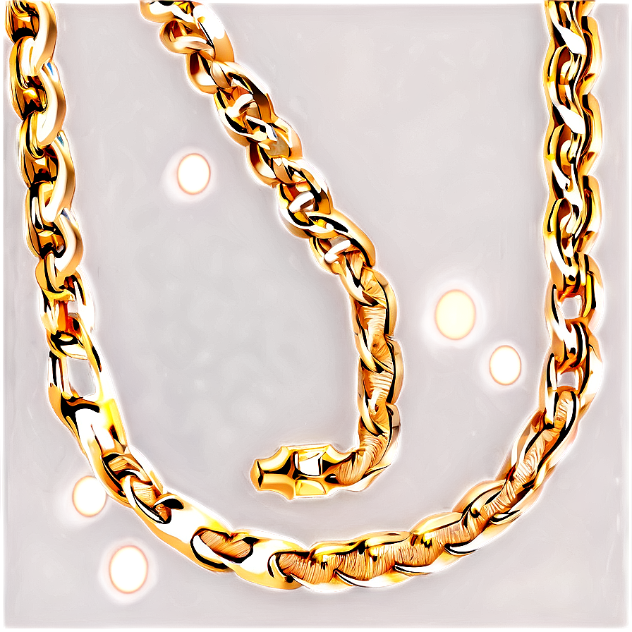 Delicate Gold Chain Png Dpp PNG image