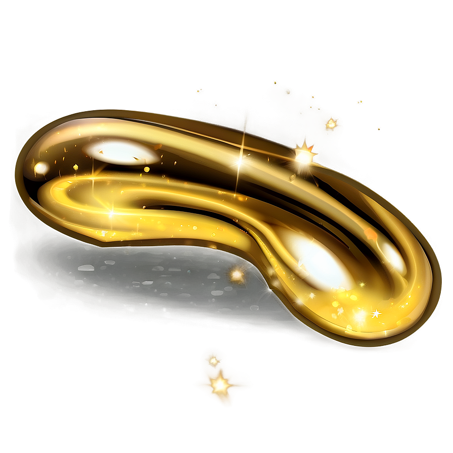 Delicate Gold Sparkle Png 06122024 PNG image