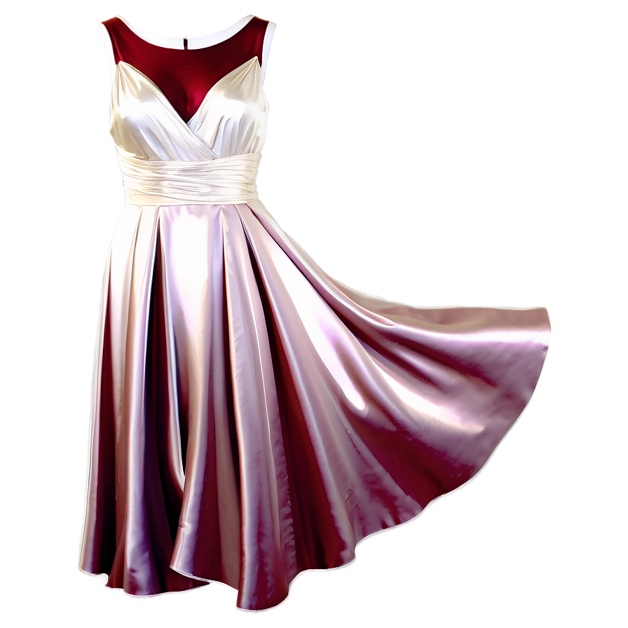 Delicate Silk Dress Png Alk3 PNG image