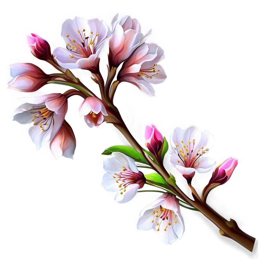 Delicate Spring Blossom Png Lux79 PNG image