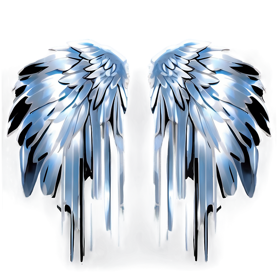 Delicate White Wings Png 06262024 PNG image