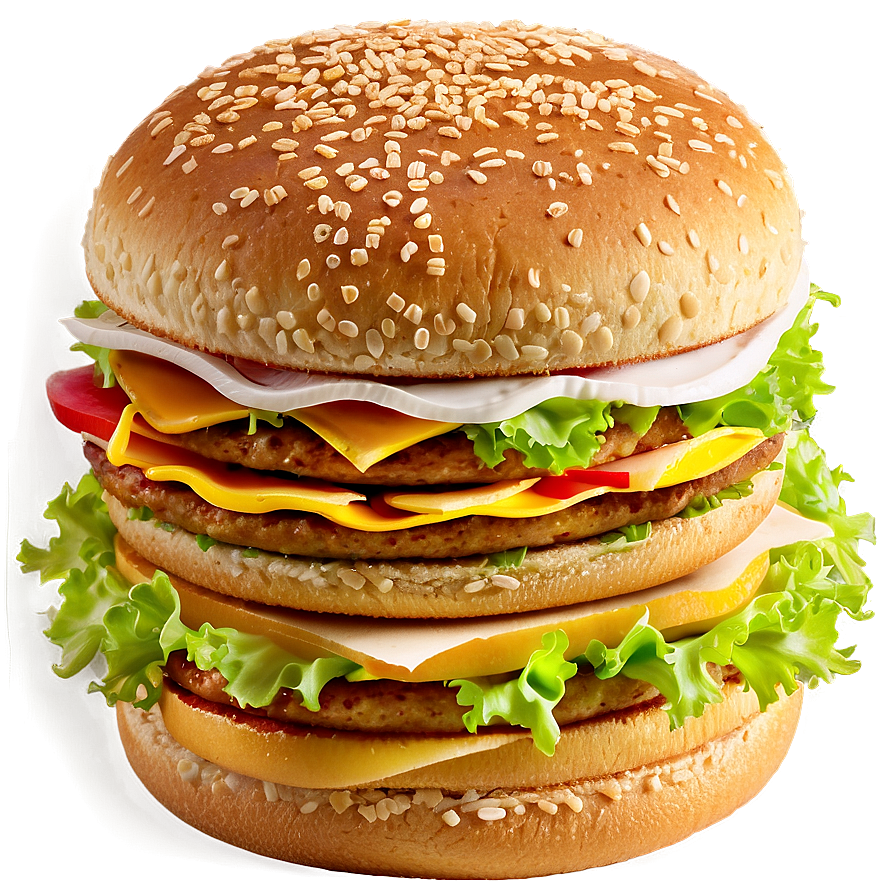 Delicious Big Mac Meal Png Mgf14 PNG image