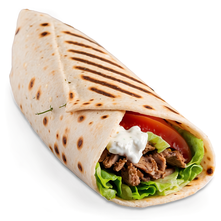 Delicious Gyro Wrap Png 15 PNG image