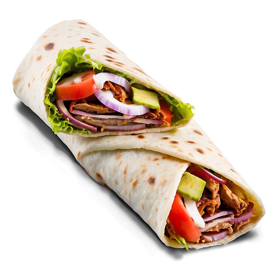 Delicious Gyro Wrap Png 37 PNG image