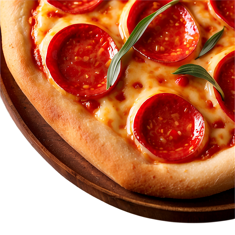 Delicious Pepperoni Pizza Png Iye99 PNG image