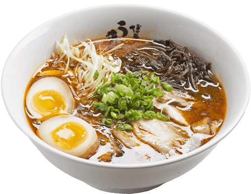 Delicious Ramen Bowl PNG image