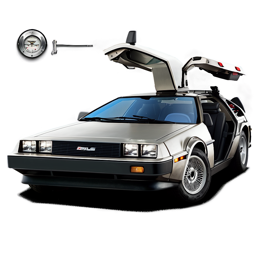 Delorean A PNG image