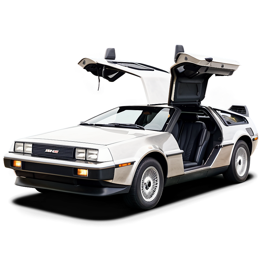 Delorean Dmc-12 Movie Car Png 39 PNG image