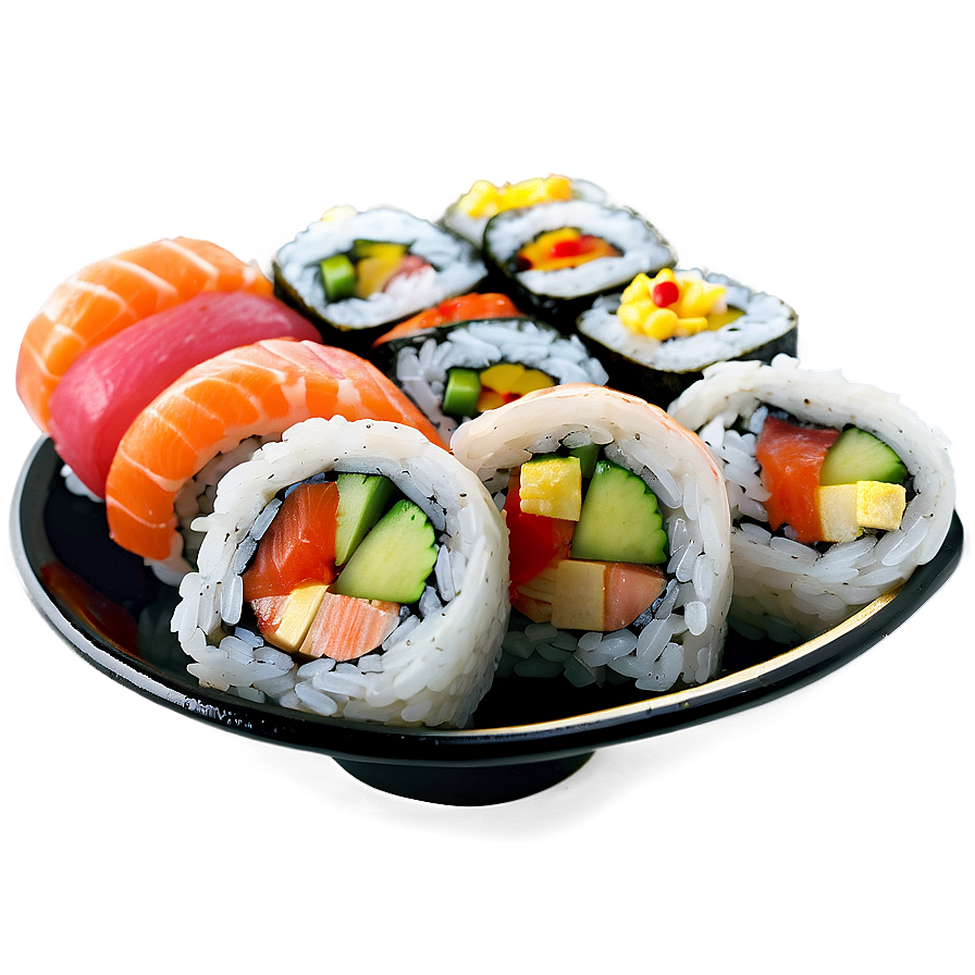 Deluxe Sushi Combo Png Gwt78 PNG image