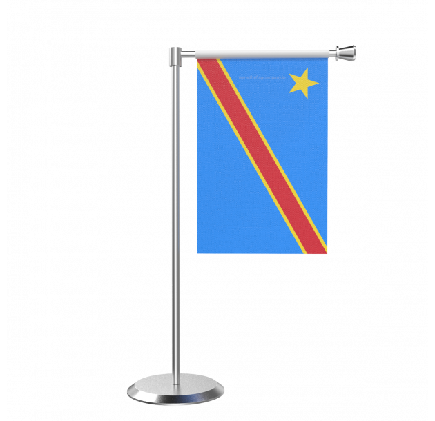 Democratic Republicof Congo Flagon Stand PNG image