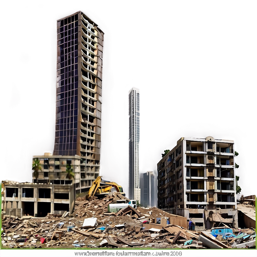 Demolished Urban Area Png Crm59 PNG image