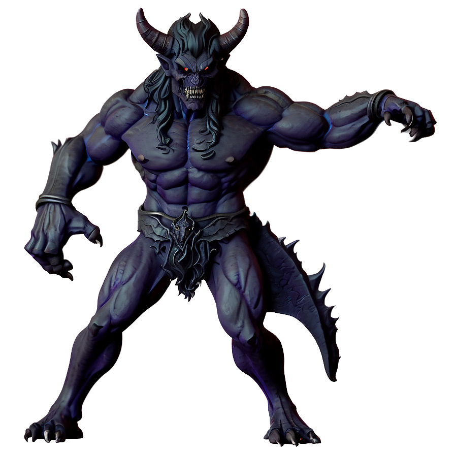 Demon Devil Figure Png Blr PNG image