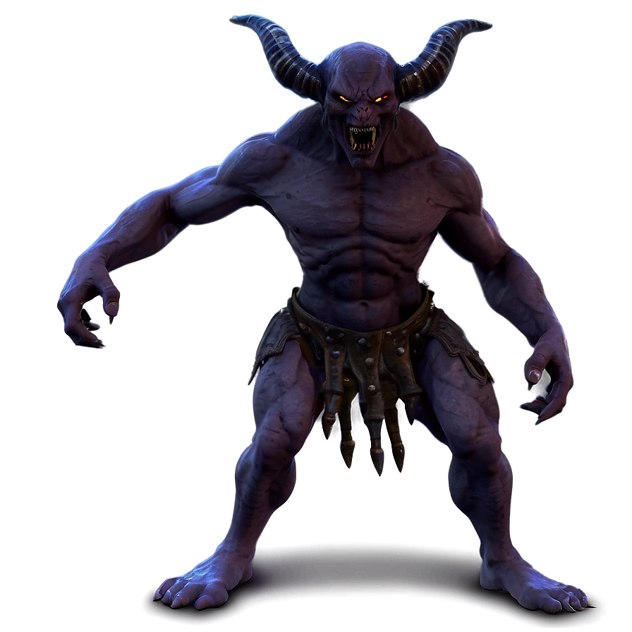 Demon In Battle Png Epe PNG image