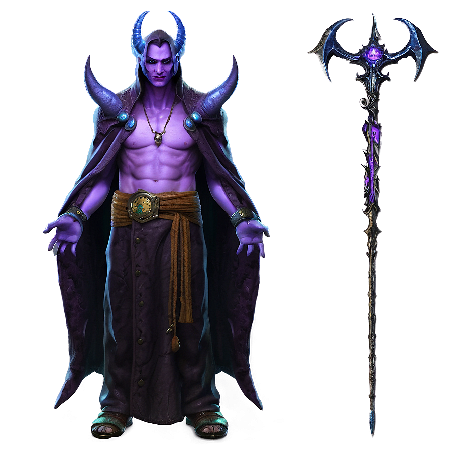 Demon Sorcerer Png 05062024 PNG image