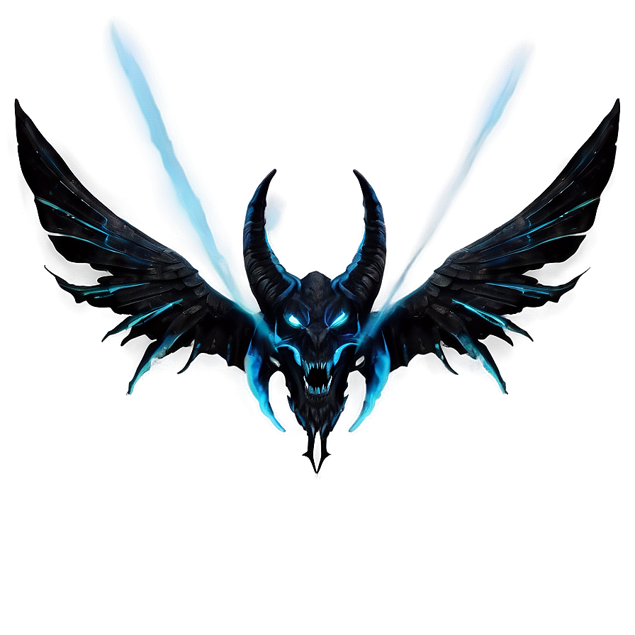 Demon With Black Wings Png 9 PNG image