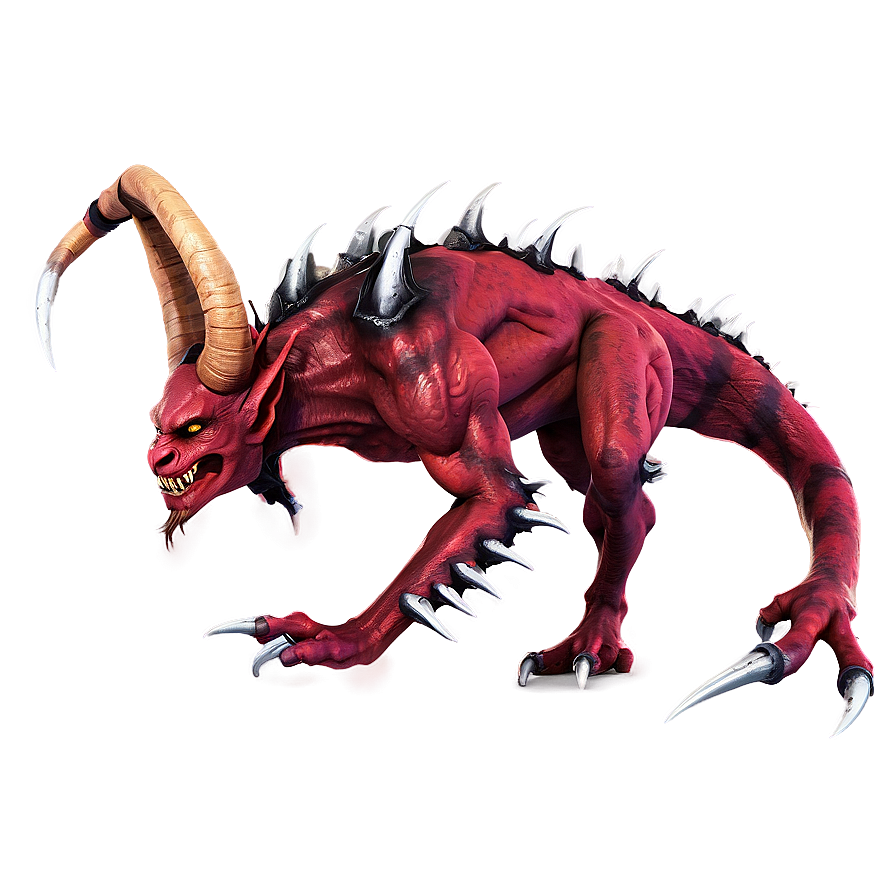 Demon With Claws Png 36 PNG image