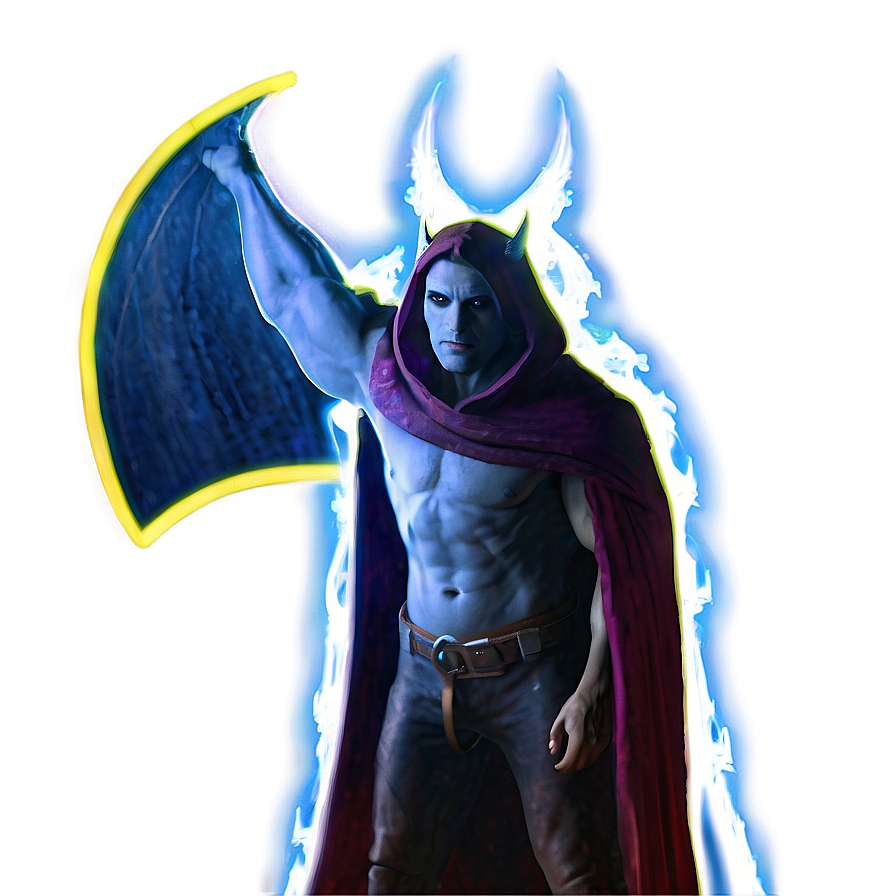 Demon With Cloak Png Bqh PNG image