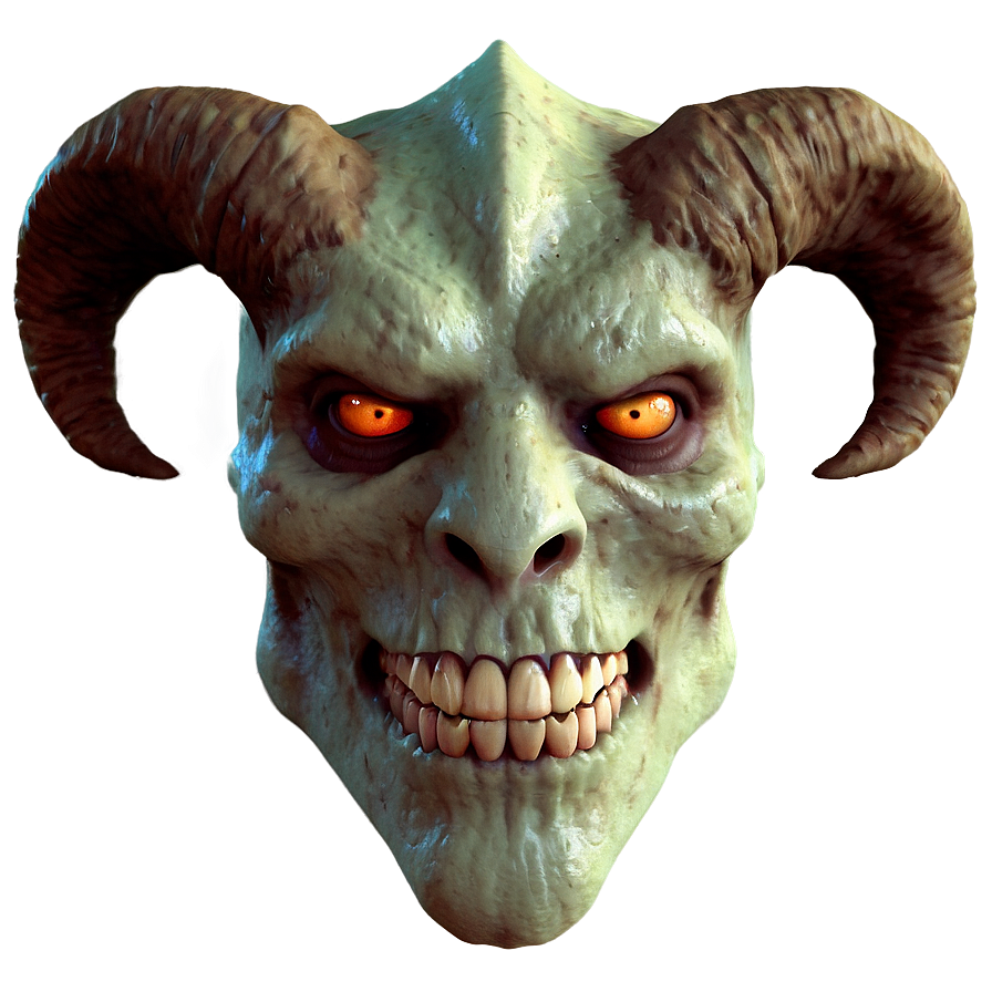 Demon With Horns Png Iin PNG image