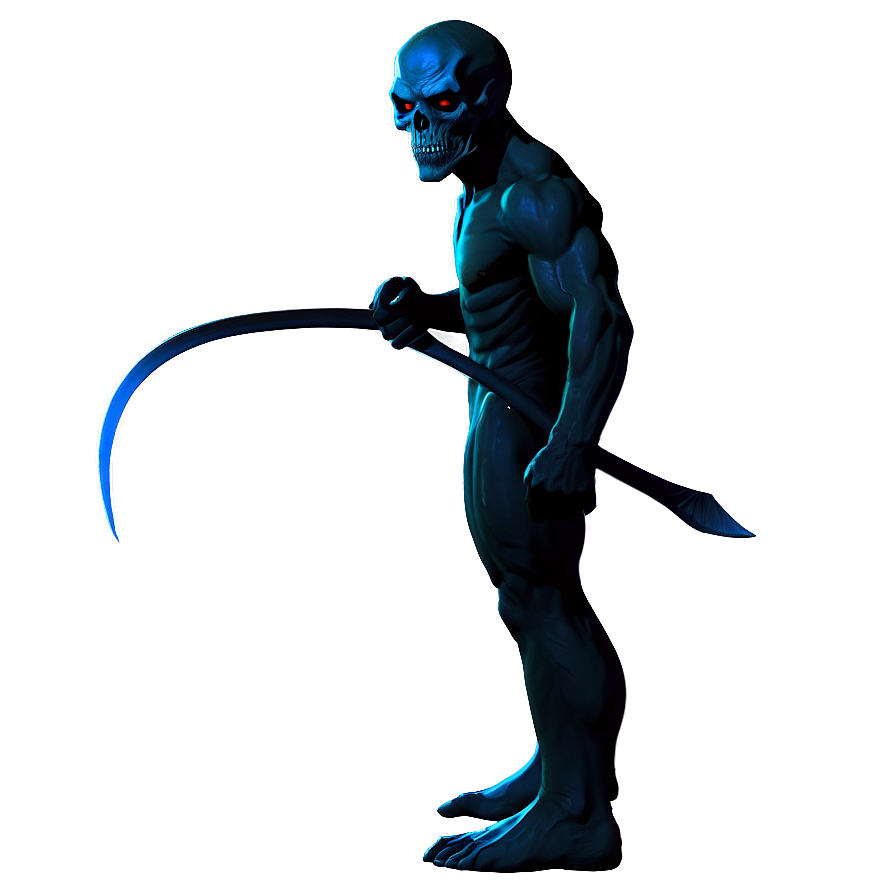 Demon With Scythe Png 05062024 PNG image