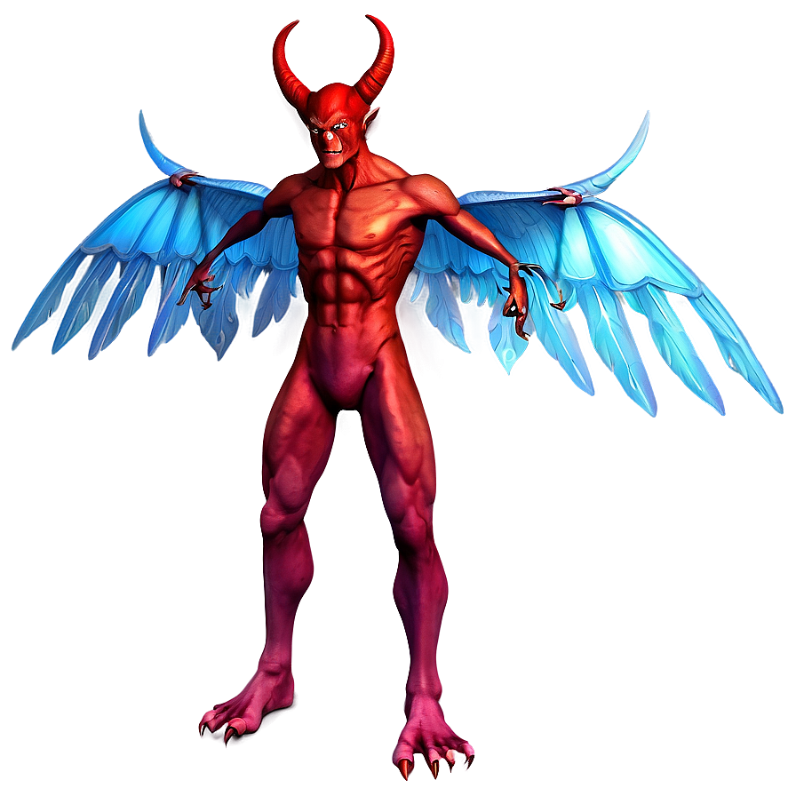 Demon With Wings Png 05062024 PNG image