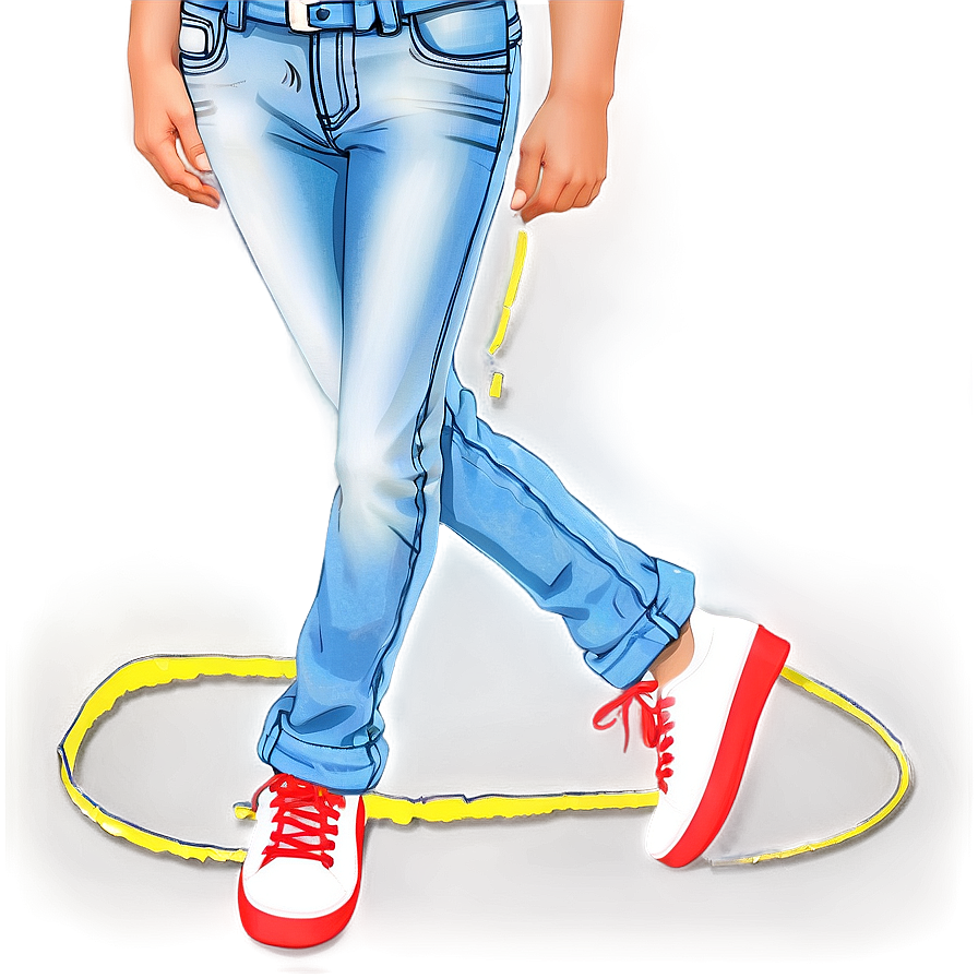 Denim Jeans And Jackets Png 06112024 PNG image