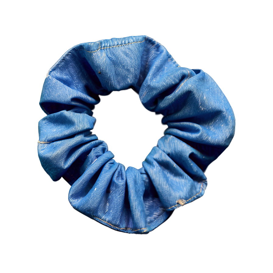 Denim Scrunchie Png 06132024 PNG image