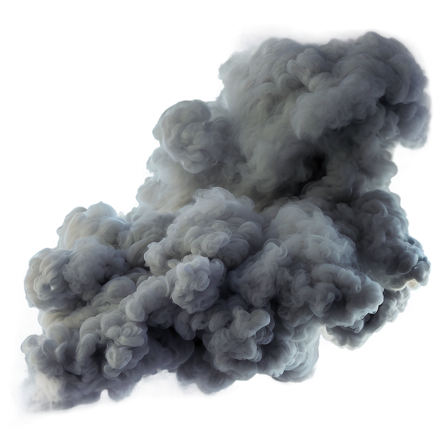 Dense Grey Smoke Png 35 PNG image