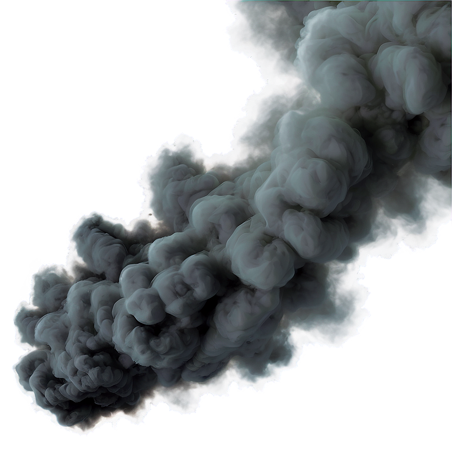 Dense Grey Smoke Png 90 PNG image