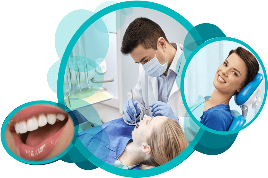 Dental Care Professionalsand Patient PNG image