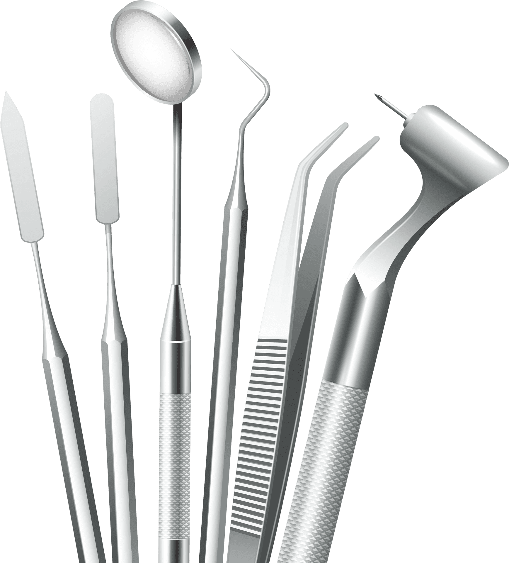 Dental Instruments Set PNG image