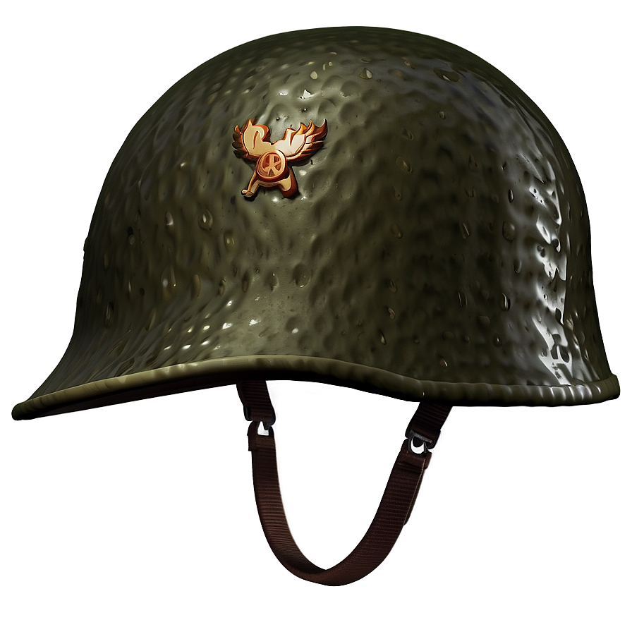 Dented Ww2 Helmet Png Nru60 PNG image