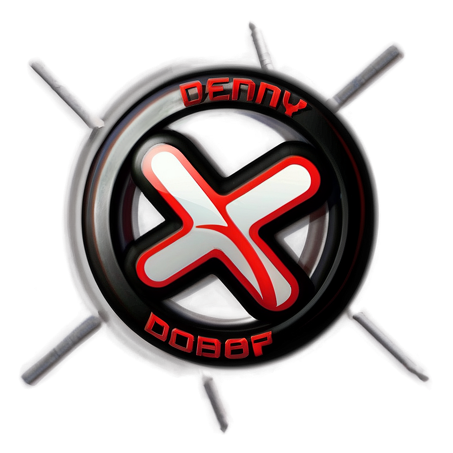 Deny Red X Badge Png 2 PNG image