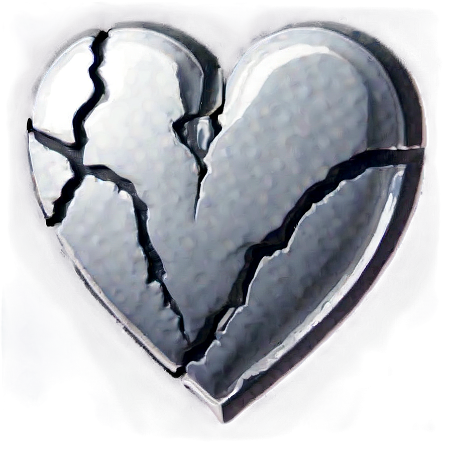 Depressed Broken Heart Emoji Png Lbl PNG image