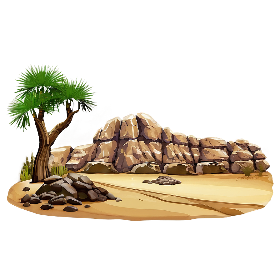 Desert Adventure Landscape Png 97 PNG image