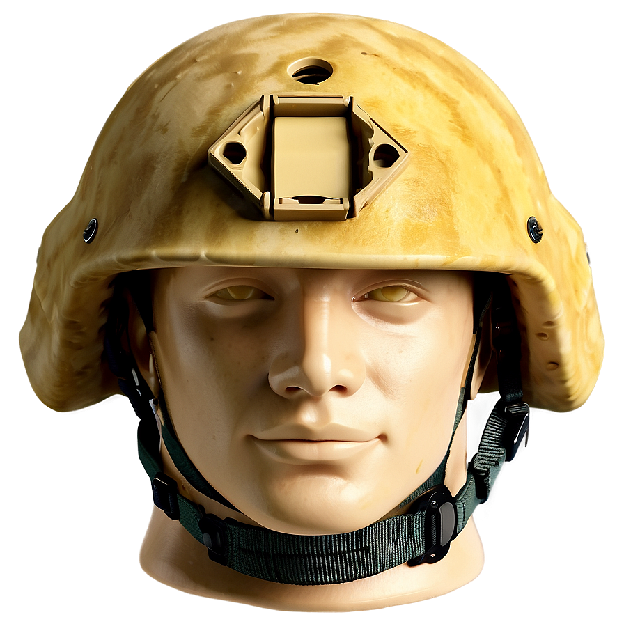 Desert Camo Combat Helmet Png 72 PNG image