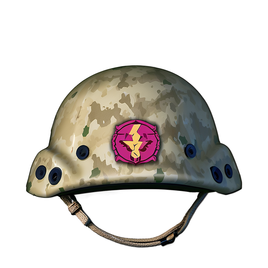 Desert Camouflage Helmet Png Pas PNG image